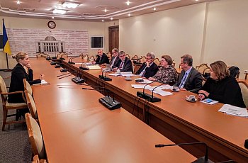 12 листопада відбулася зустріч Голови Комітету А. Красносільської із делегацією Європейської комісії за демократію через право (Венеціанською комісією)